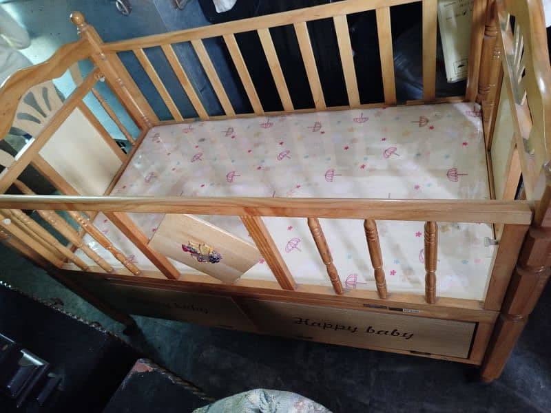 2 in 1 baby Cot beautiful wooden Cot 2