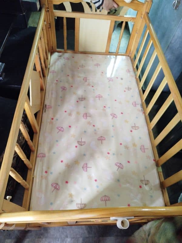 2 in 1 baby Cot beautiful wooden Cot 4