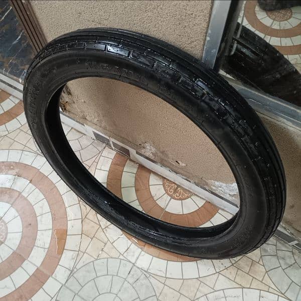 Yamaha YBR Front Back Tyres 5