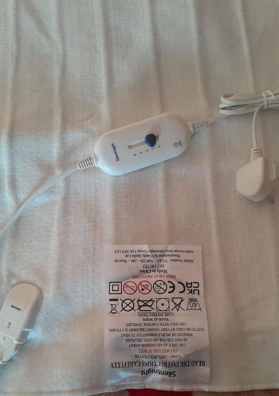 ELECTRIC HEATING BLANKET BED WARMER HEATING PAD 0