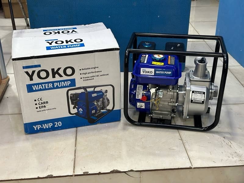 Yoko Water Pumps Petrol WP 20 2 Inch / WP 30 3 Inch De-watering Pumps 9