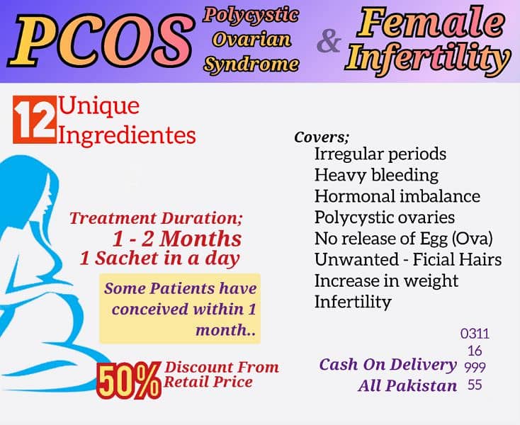 PCOS, Ladies Problems, Hormonal Imbalance, Females Health, Infertility 0