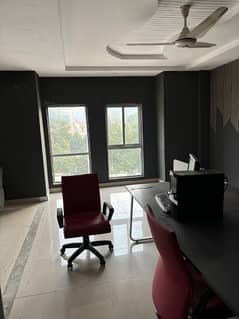 furnished office space available for rent