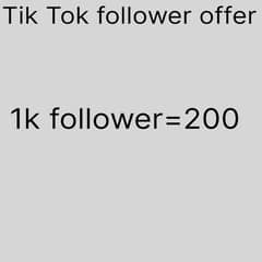 Tik Tok follower