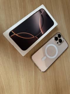 iPhone 16 Pro Max 256GB, Factory Unlock, Desert Titanium