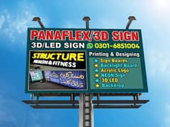 Visiting Card | 3D Sign Board | Pena flex | Wallpaper service|PanaFlex