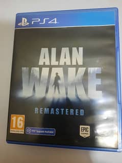 Alan wake remastered (ps4/ps5)