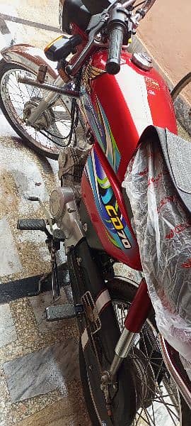 Honda CD 70 UNREGISTERED like new 5