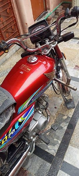 Honda CD 70 UNREGISTERED like new 6