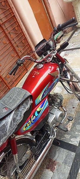 Honda CD 70 UNREGISTERED like new 11