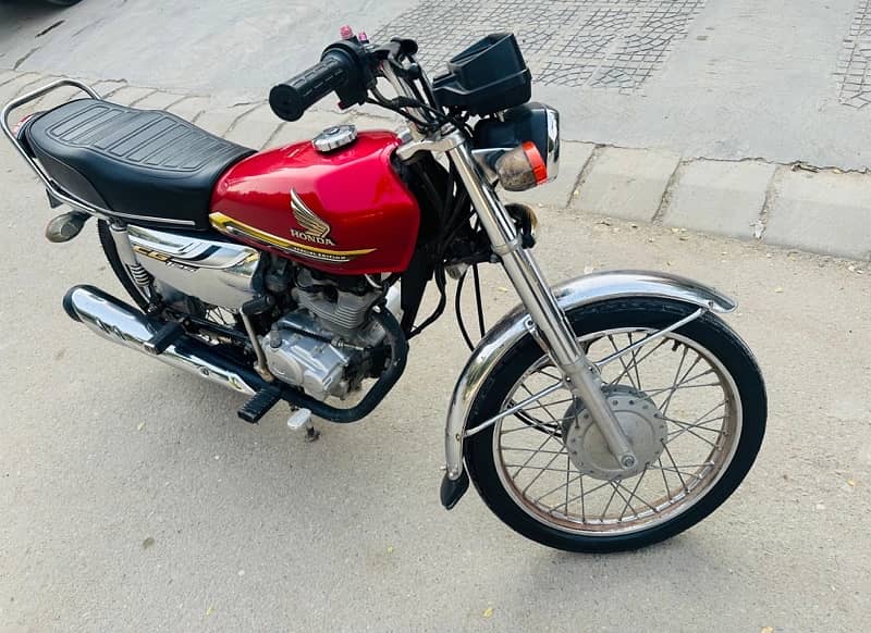 Honda CG-125 Special Edition 2021-Nov 2