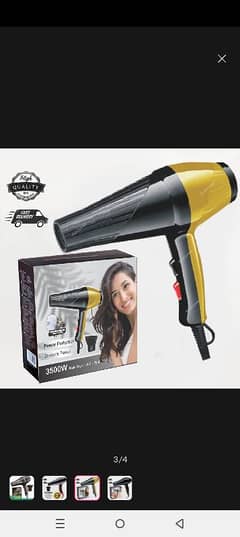 new hair dryer