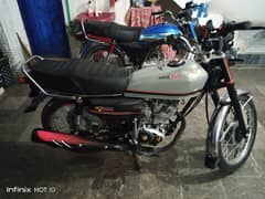 Honda Motorcycle CG 125 Bike