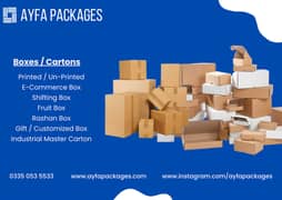 Box Carton E-Commerce Shifting Fruit Rashan Customized Ramdan Ramzan