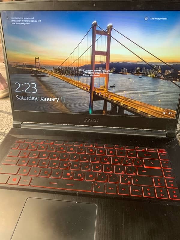 MSI GL65 Core i7 10th Generation 16GB Ram 2