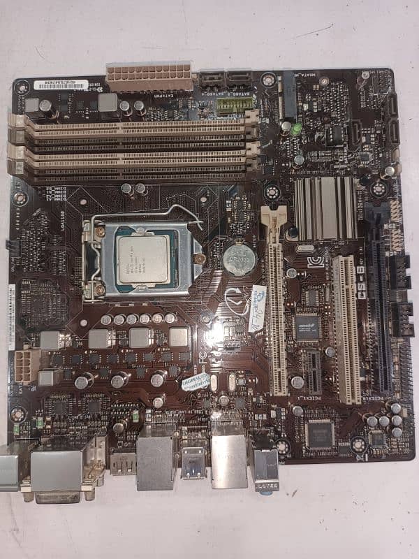 Asus csb 4 gen mother board with 4 ram slots 1