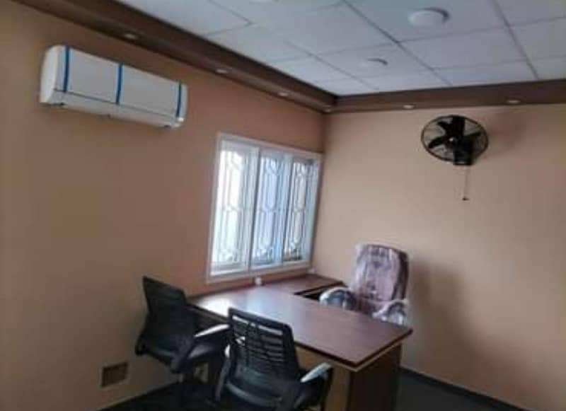 Avail Yourself A Great Prime Location 1000 Square Feet Office In Tariq Road 4