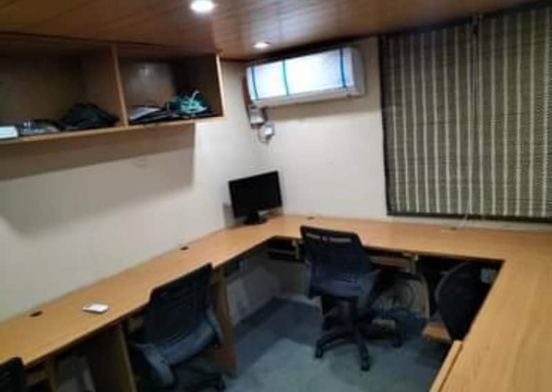 Avail Yourself A Great Prime Location 1000 Square Feet Office In Tariq Road 13