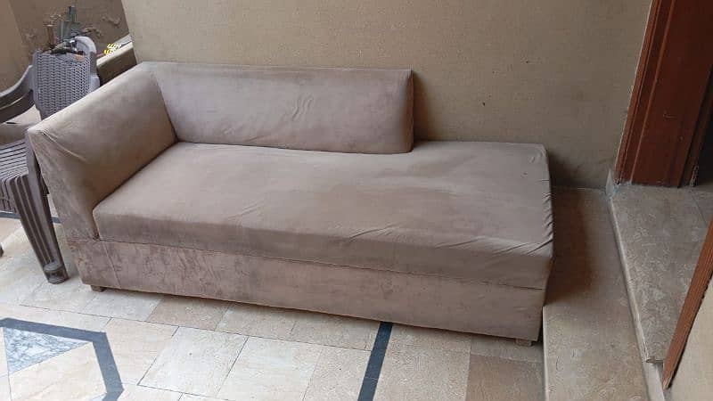 L shape & sofa set 2