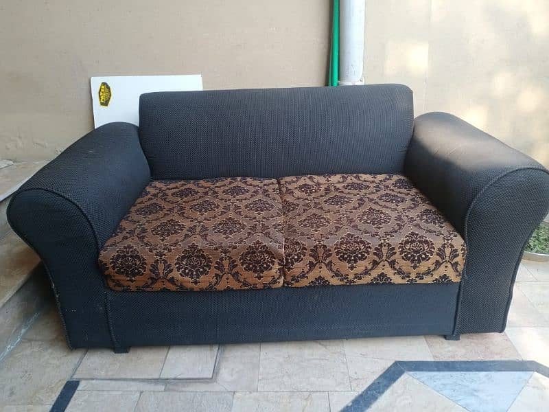 L shape & sofa set 4