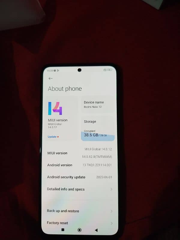 redmi note 12 brand new 10