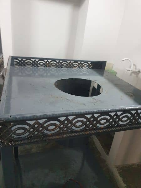 Biryani Steam Counter for 3 dheg. 7ft×5ft, 3ft×3.5ft 1