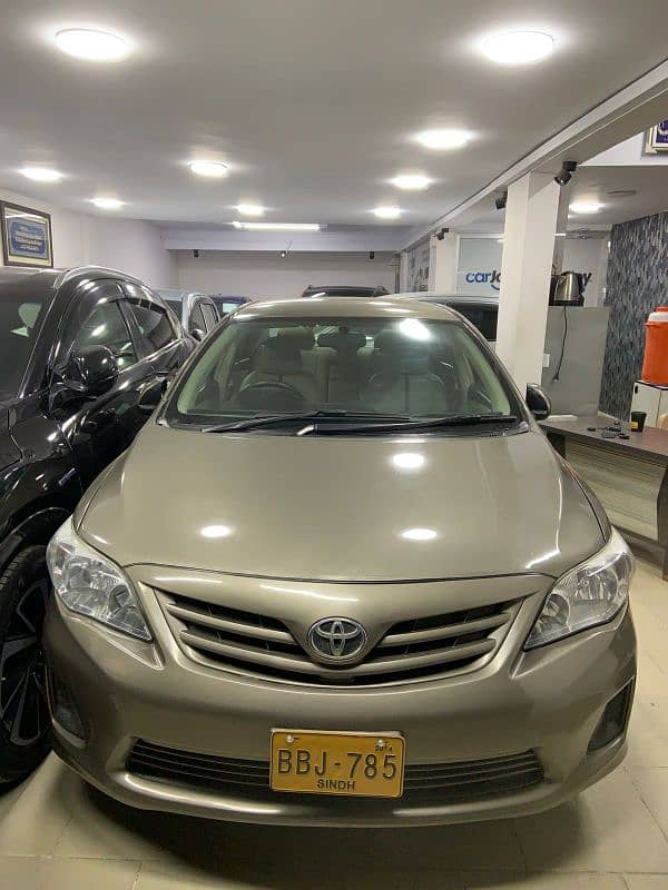 Toyota Corolla GLI 2014 limited edition urgent sale exchange possible 0