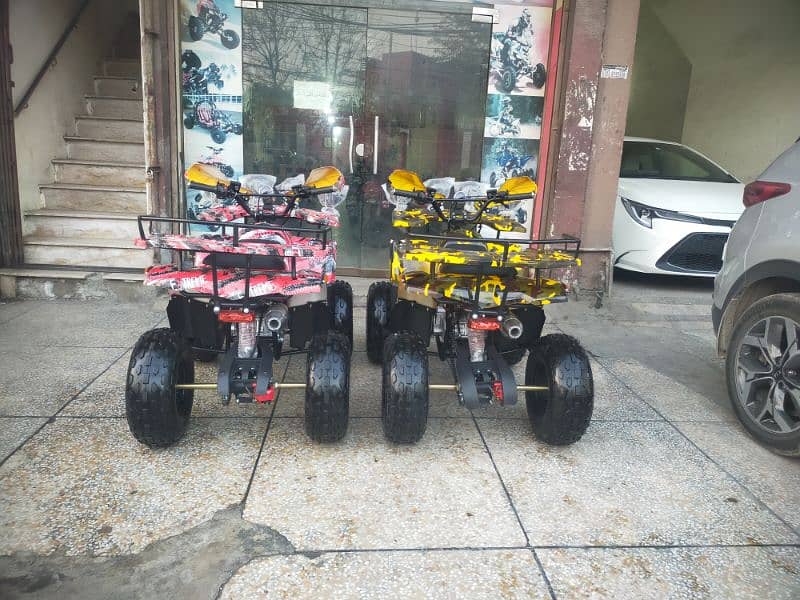 125cc Luxury Sports Bumper Model Atv Quad Bikes Delivery In All Pak 1