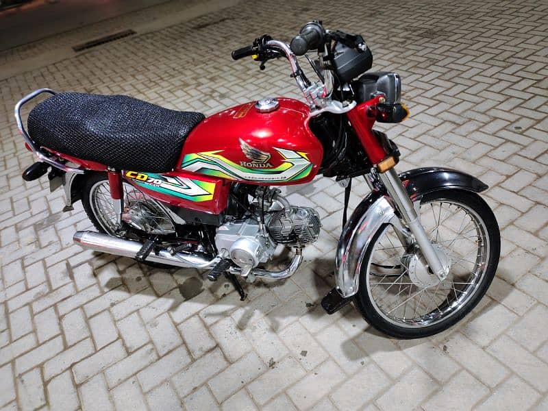 Honda CD70 model 2023 7