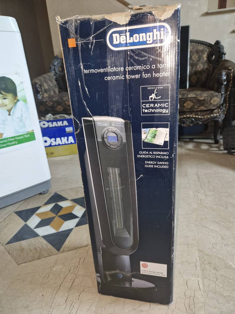 Imported ceramic tower fan heater 2