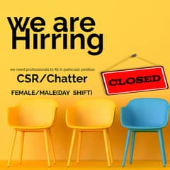 CSR ( CUSTOMER SERVICES REPRESENTATIVE )