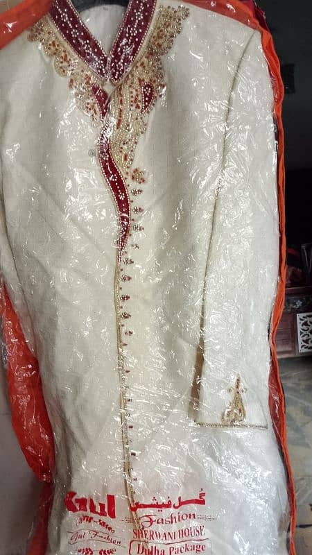 sherwani sarvani with khussa topi one day use only 0