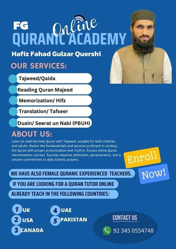 Online & Home Quran Tutor 0