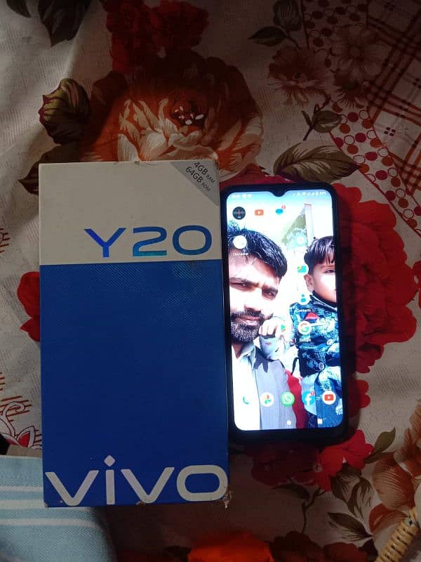 vivo y20 mobile  a. one working condition 7