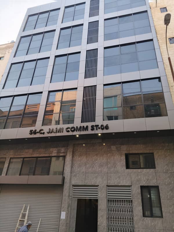 Brand New Office for 900 sqft with lift DHA phase 7 jami 0