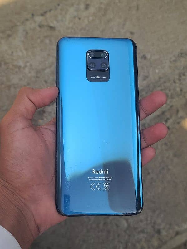 Redmi note 9s.  6 gb ram 128 with box 1