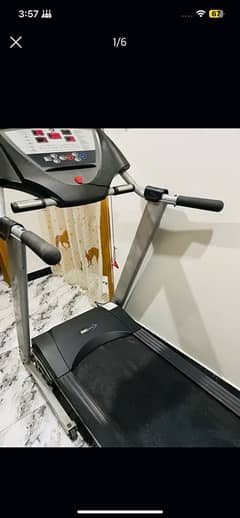 dk city double motor treadmill