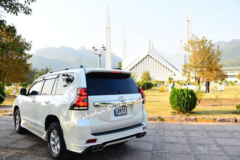 Rent A Car in Islamabad With Driver | Revo, Prado, BRV, Corolla, Civic 4