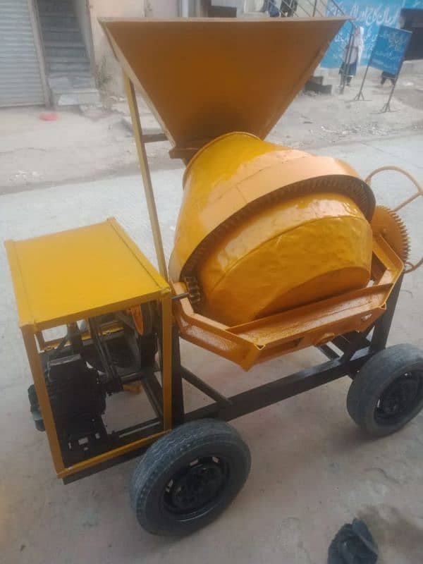 concrete mixture machine 6