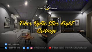 Led lights & Fiber Optic Star-Light Ceiling etc. . .