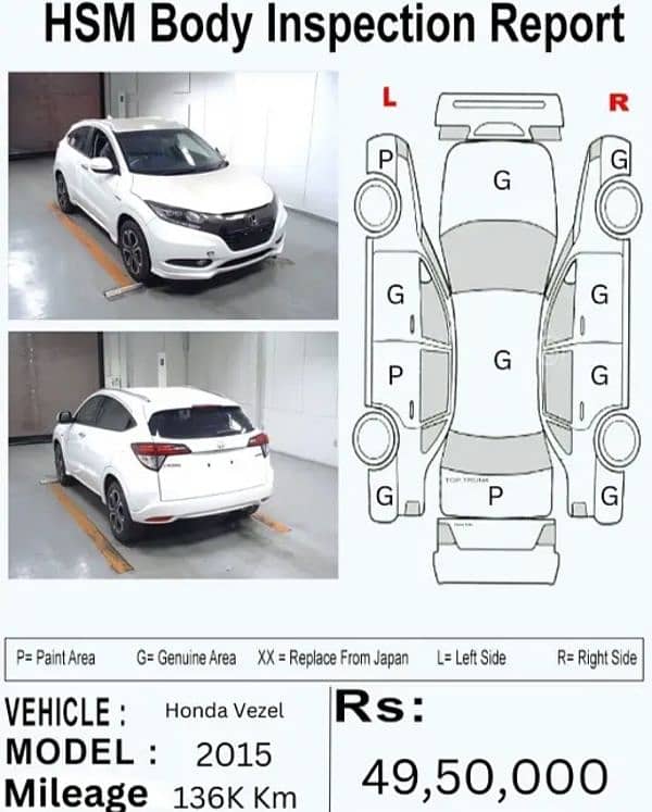 Honda Vezel 2015 Full Option 14