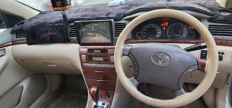 Toyota Corolla x 121 original 1.5cc zigzag gear,full option 8