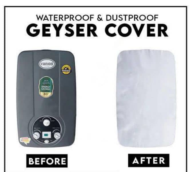 water proof and dust proof geyser cover 0