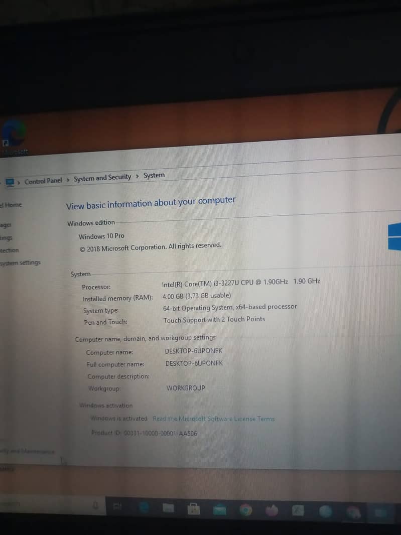 Lenovo Intel Core i3 Thinkpad Laptop (3rd Gen) 3