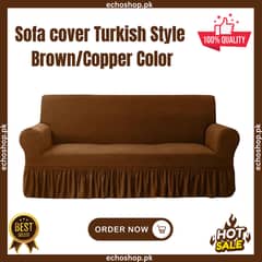 Turkish Style Sofa Covers -5 Seater | Premium Quality Frilled Covers