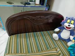 2 single bed without mattress