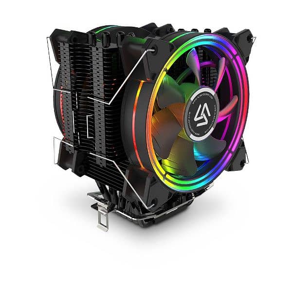 Alseye Halo H120D Dual Fan CPU Cooler 2