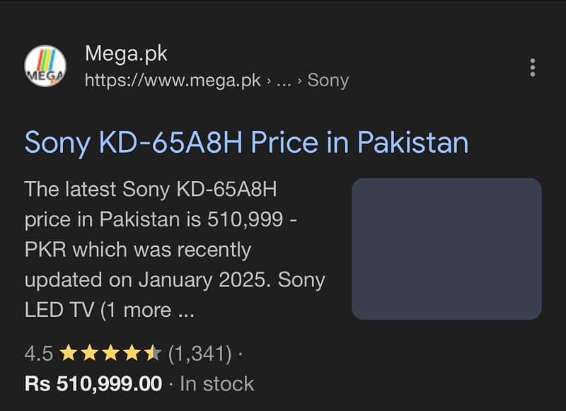 Sony 65inch 4k android model 2021 3