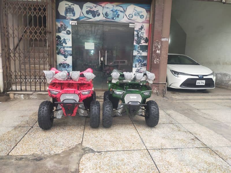 150cc Audi Sports Allowy Rims Atv Quad Bikes Delivery In All Pakistan 3