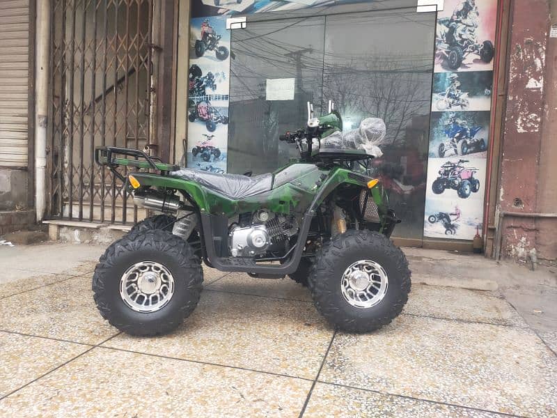 150cc Audi Sports Allowy Rims Atv Quad Bikes Delivery In All Pakistan 4